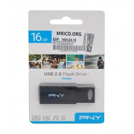 فلش پی ان وای (PNY) مدل SLEDGE USB2.0 16GB گارانتی حافظه طلایی تهران