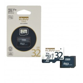 رم موبایل KLEVV CRAS 32GB MicroSDHC 100MB/S خشاب دار