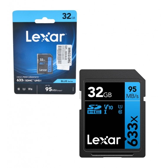 کارت حافظه Lexar مدل 32GB SDXC/UHS-I 633X 95MB/S