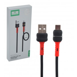 کابل تایپ سی (Type-C) طول 1 متر ارلدام (Earldom) مدل EC-120C