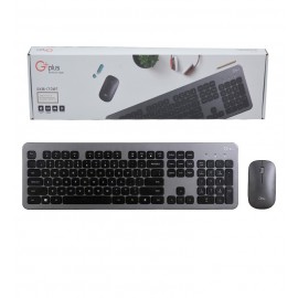 کیبورد و موس بی سیم جی پلاس (+G) مدل GKM-J70WT