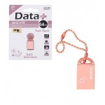 فلش Data Plus مدل 64GB Gift Rose Gold USB3.1