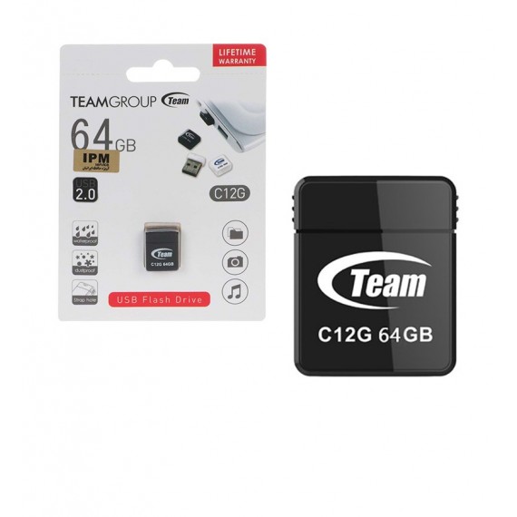 فلش تیم گروپ (Team Group) مدل 64GB C12G
