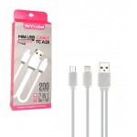 کابل 2 سر اندروید و آیفون TSCO مدل TC A28