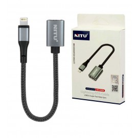 تبدیل Lightning به USB (OTG) نیتو (NITU) مدل NT-CN19