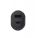 شارژر فندکی اورجینال 2 پورت + کابل تایپ سی Samsung مدل EP-L5300