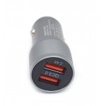 شارژر فندکی 2 پورت + کابل اندروید هیسکا (HISKA) مدل CC-309Q