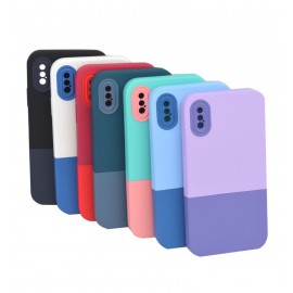 گارد دو تکه رنگی مناسب برای گوشی Iphone X