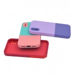 گارد دو تیکه رنگی مناسب برای گوشی Iphone X