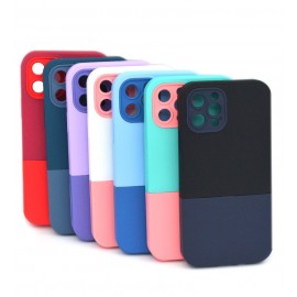 گارد دو تکه رنگی مناسب برای گوشی Iphone 12PRO