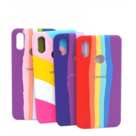 گارد سیلیکونی رنگین کمانی مناسب برای گوشی SAMSUNG GALAXY A10S