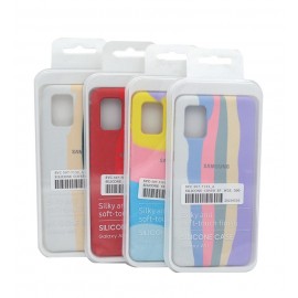 گارد سیلیکونی رنگین کمانی مناسب برای گوشی SAMSUNG GALAXY A51