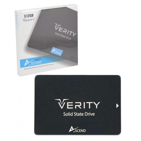 هارد SSD اینترنال وریتی (VERITY) مدل S601 ظرفیت 512 گیگابایت