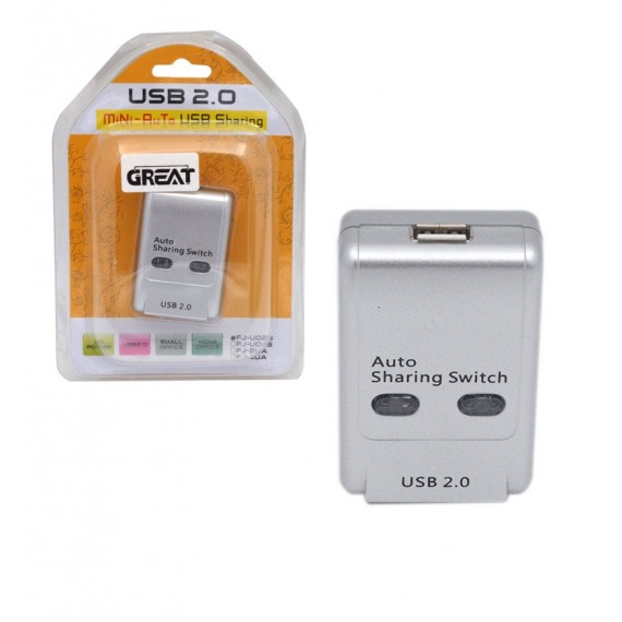 USB سوئیچ 2 پورت Auto گریت (GREAT) مدل FJ-U02S