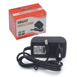 آداپتور 9 ولت 1 آمپر 9V/1A گریت (GREAT)