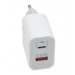 شارژر 2 پورت + کابل آیفون ابودوس (ABODOS) مدل AS-CS23KIT