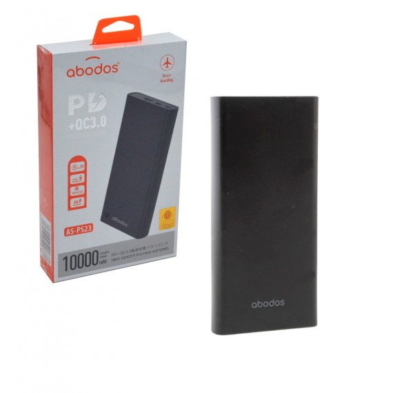 پاوربانک ابودوس (ABODOS) مدل AS-PS23 ظرفیت 10000mAh