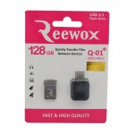 فلش و تبدیل (OTG TYPE-C) REEWOX مدل 128GB Q-01+ USB3.1