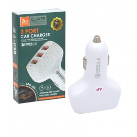 شارژر فندکی 3 پورت الدینیو (LDINIO) مدل LDO-333