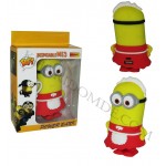 پاوربانک عروسکی 4000mAh طرح minionها کد 1 قرمز-زرد