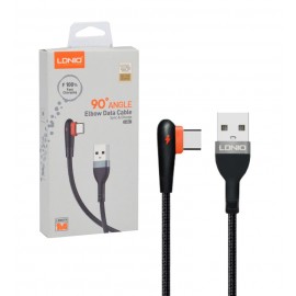 کابل تایپ سی (Type-C) طول 1 متر سری 90 درجه الدینیو (LDNIO) مدل LS561