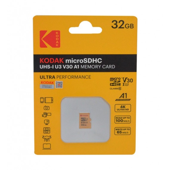 رم موبایل KODAK مدل 32GB MicroSD U3 100MB/S
