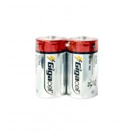 باتری سایز بزرگ گیگاسل (Gigacell) مدل Heavy Duty R20 شیرینگ 2 تایی