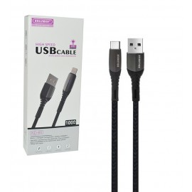 کابل Type-C کنفی طول 1 متر کلومن (KOLUMAN) مدل KD-65 LED