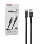 کابل Type-C کنفی طول 1 متر کلومن (KOLUMAN) مدل KD-65 LED