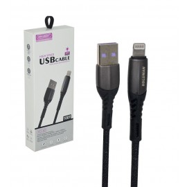 کابل آیفون Lightning کنفی طول 1 متر کلومن (KOLUMAN) مدل KD-65 LED