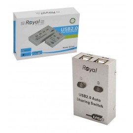 USB سوئیچ 2 پورت Auto رویال (Royal) مدل 2UA