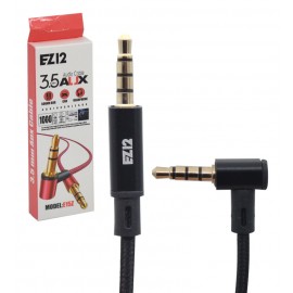 کابل 1 به 1 صدا (AUX) سری 90 درجه طول 1 متر EZ12 مدل E15Z