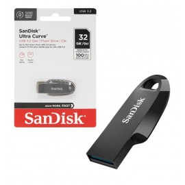فلش سن دیسک (SanDisk) مدل 32GB USB3.2 Ultra Curve گارانتی سورین