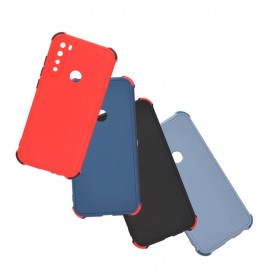 گارد سیلیکونی دکمه رنگی مناسب برای گوشی XIAOMI Redmi Note8
