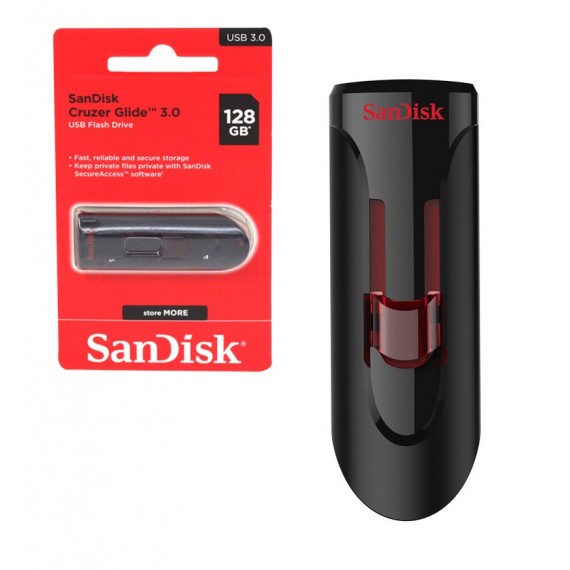 فلش سن دیسک (SanDisk) مدل 128GB Cruzer Glide USB 3.0