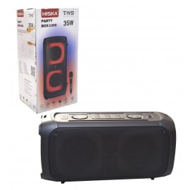 اسپیکر بلوتوث هیسکا (HISKA) مدل PARTY BOX1008