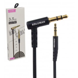 کابل 1 به 1 صدا (AUX) طول 1 متر کلومن (KOLUMAN) مدل KA-28