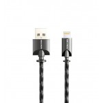 کابل آیفون (Lightning) فنری فلزی طول 1 متر کلومن (KOLUMAN) مدل KD-21