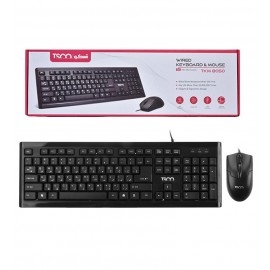 کیبورد و موس سیم دار تسکو (TSCO) مدل TKM 8050