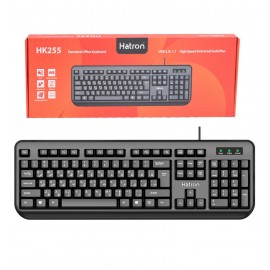 کیبورد سیم دار هترون (Hatron) مدل HK255