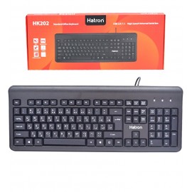 کیبورد سیم دار هترون (Hatron) مدل HK202