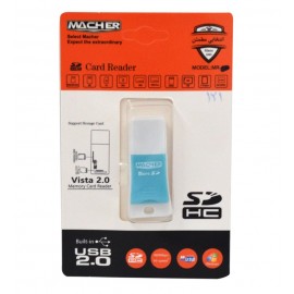 رم ریدر USB2.0 تک کاره مچر (MACHER) مدل MR-121