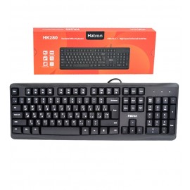 کیبورد سیم دار هترون (Hatron) مدل HK280