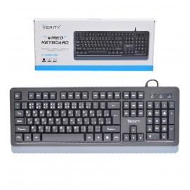 کیبورد سیم دار وریتی (VERITY) مدل V-KB6136