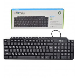 کیبورد سیم دار رویال (Royal) مدل R-K151