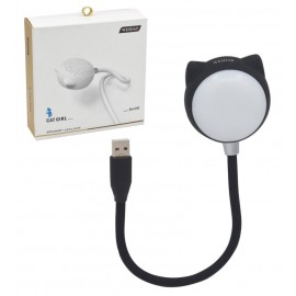 لامپ قابل حمل اسپیکر دار USB وسدار (WESDAR) مدل SH05