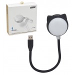 لامپ قابل حمل اسپیکر دار USB وسدار (WESDAR) مدل SH05