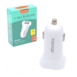 شارژر فندکی 2 پورت ابودوس (ABODOS) مدل AS-GS15