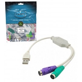 تبدیل USB به PS2 برددار کایزر (KAISER) طول 30 سانتی متر