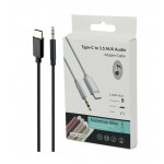 کابل Type-C به صدا (AUX) طول 1 متر مدل JH-030